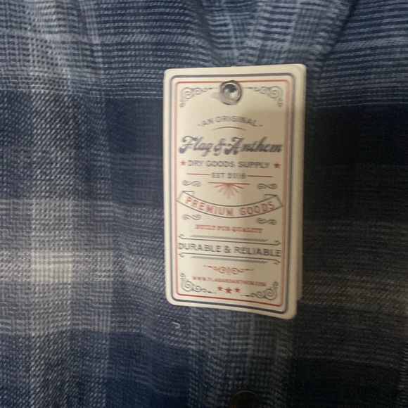 Flag & Anthem 100 percent cotton flannel shirt - Picture 6 of 14